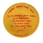 Lolita Glassware Merry Christmas Mom - - SBKGifts.com