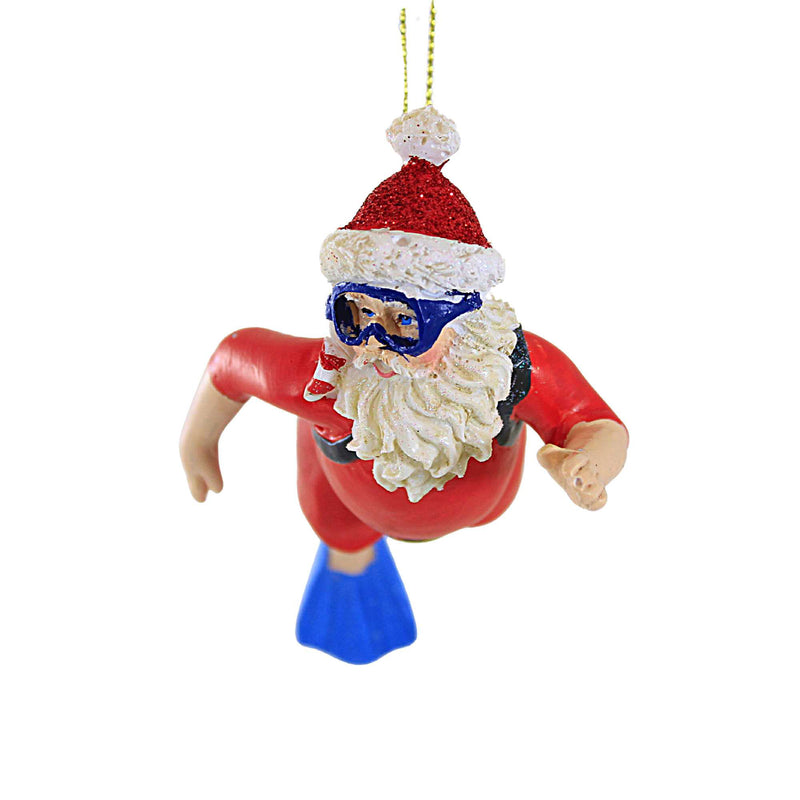 Kurt S. Adler Scuba Santa - - SBKGifts.com