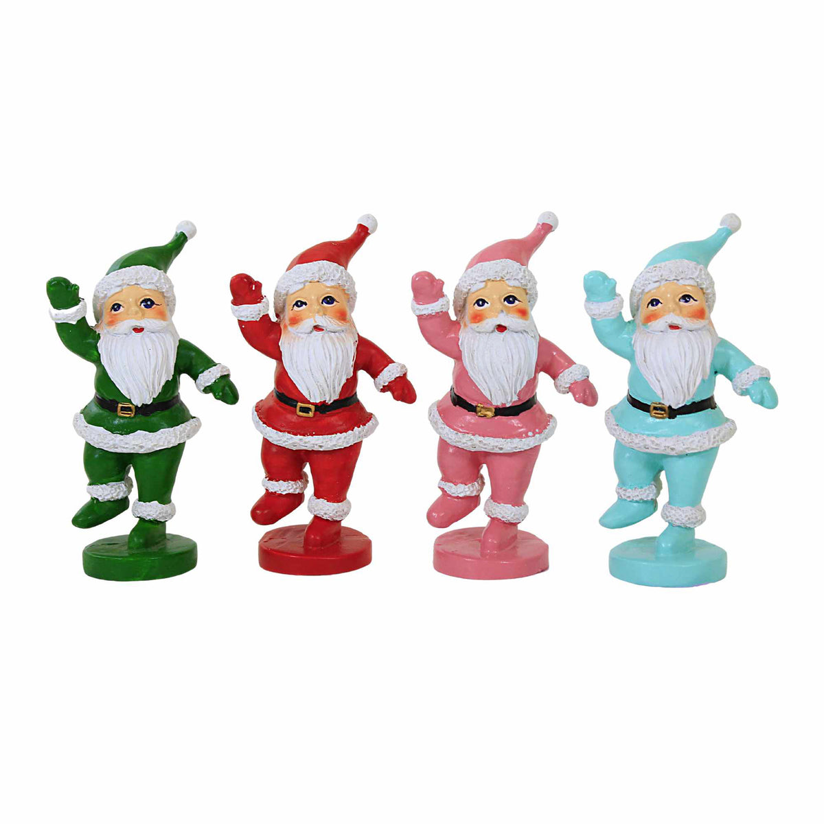 (60352) Dancing Santa Figurines