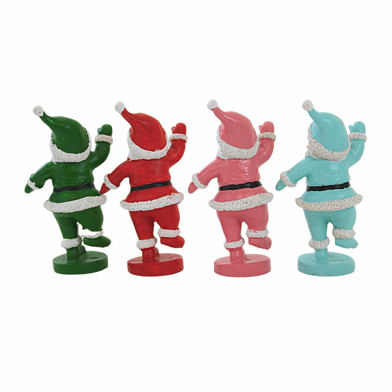 Transpac Dancing Santa Figurines - - SBKGifts.com