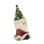 Bethany Lowe Retro Santa Seated With Tree Hat - - SBKGifts.com