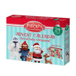 Old World Christmas Rudolph Advent Calendar - 2.0 Inch, - Countdown Daily Reveal 98025 (60421)