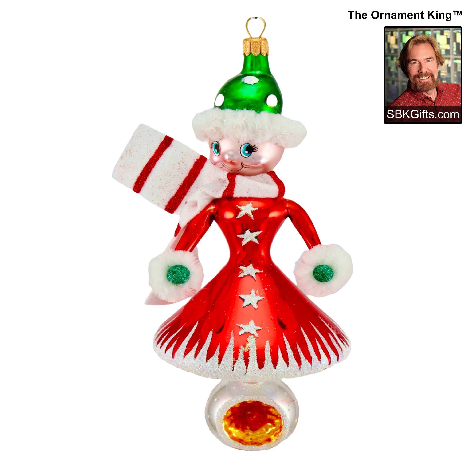 Heartfully Yours 8.50In Joann's Delight, , Reflector Snowman