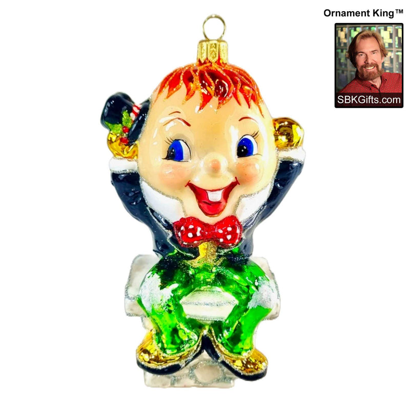 Preorder Hy 24 Humpty Hal - 1 Glass Ornament Inch, - Storybook Ornament 24 30101 (60499)