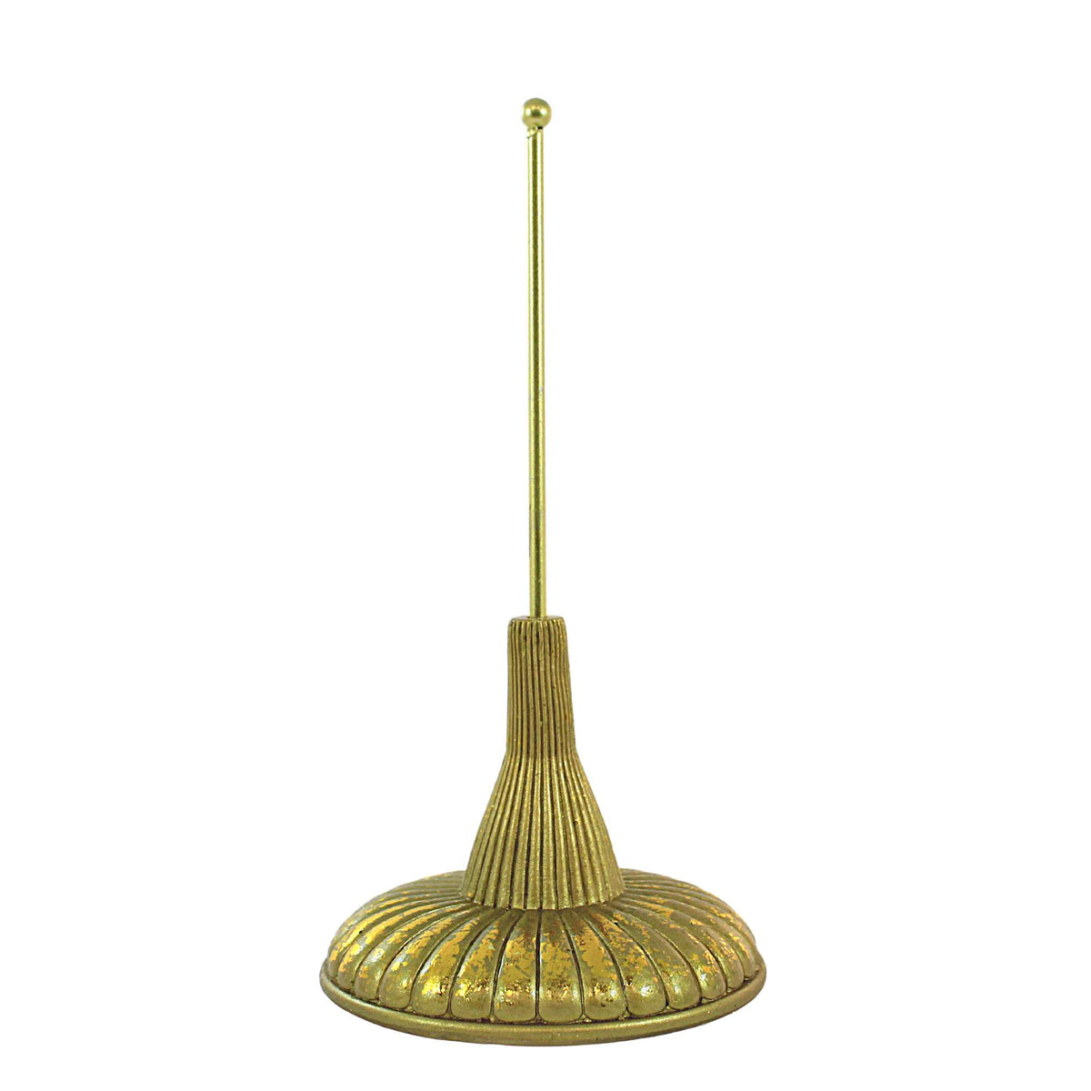 60522 Gold Finial Holder D4412