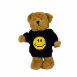 Enesco Happy Bear - One Plush Bear 8 Inch Fabric Jointed Tan Dressed Sb000016 (60580)