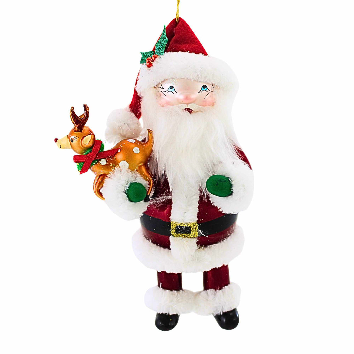 (60591) Santa Holding Mini Reindeer