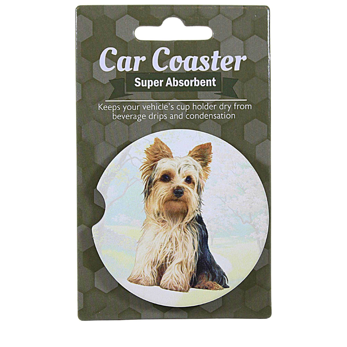 60622 Yorkie Car Coaster 23346