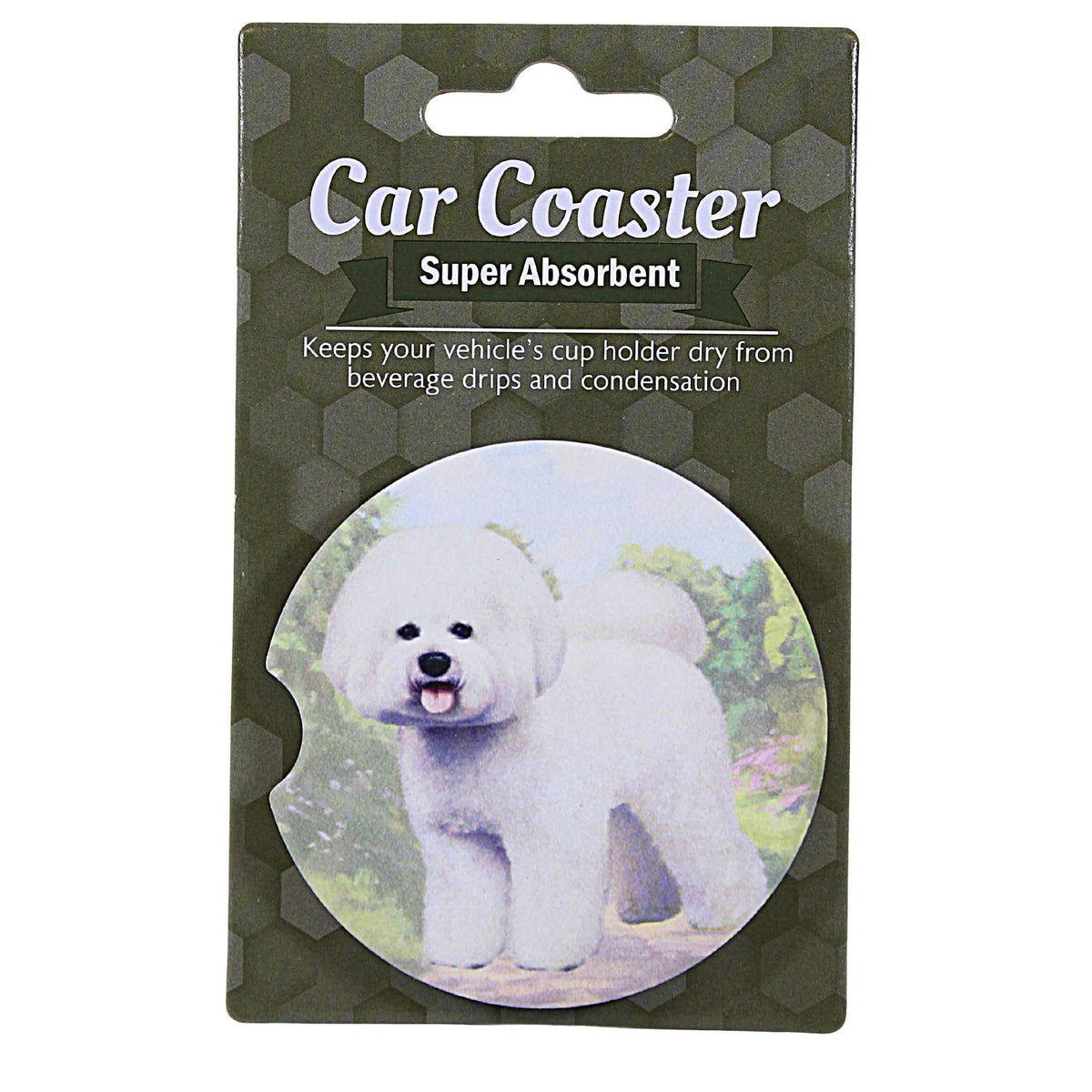 (60625) Bichon Frise Car Coaster