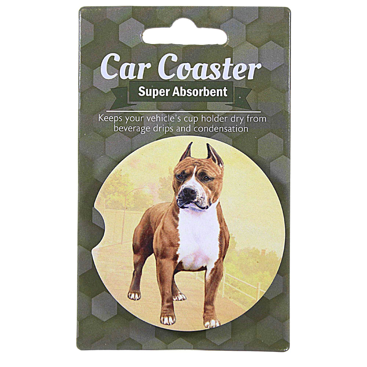 (60632) Pit Bull Car Coaster