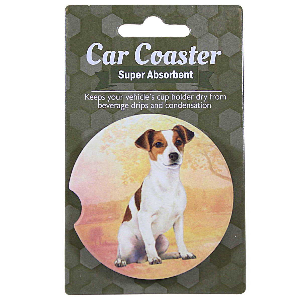 (60633) Jack Russel Car Coaster