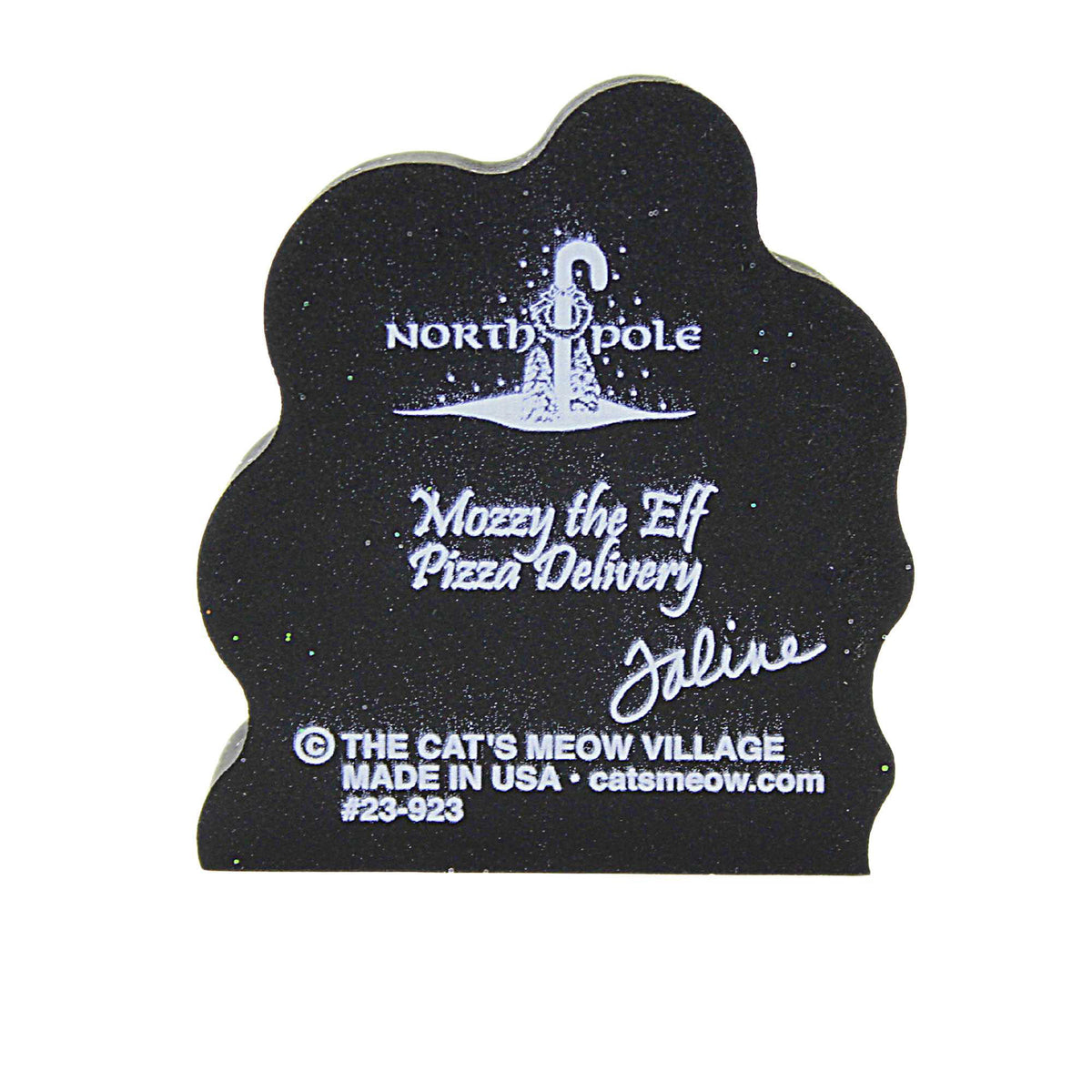 Cat's Meow Village Mozzy The Delivery Elf - - SBKGifts.com