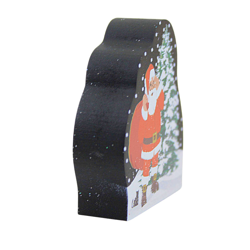 Cat's Meow Village Santa With His Bag Of Gifts - - SBKGifts.com
