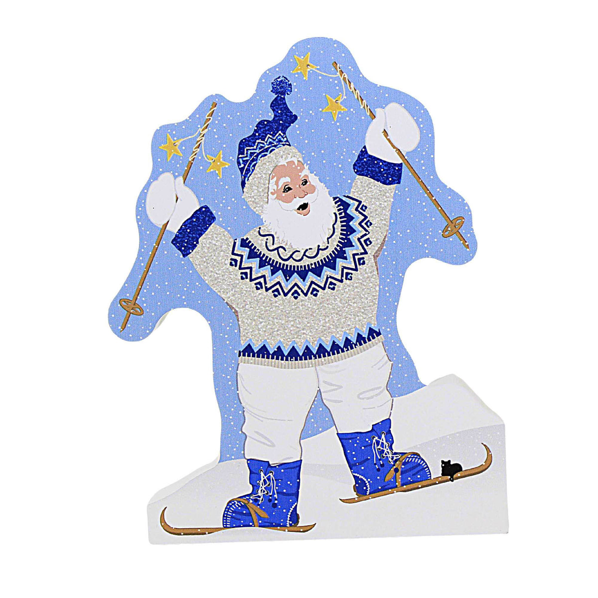 (60654) Skiing Santa