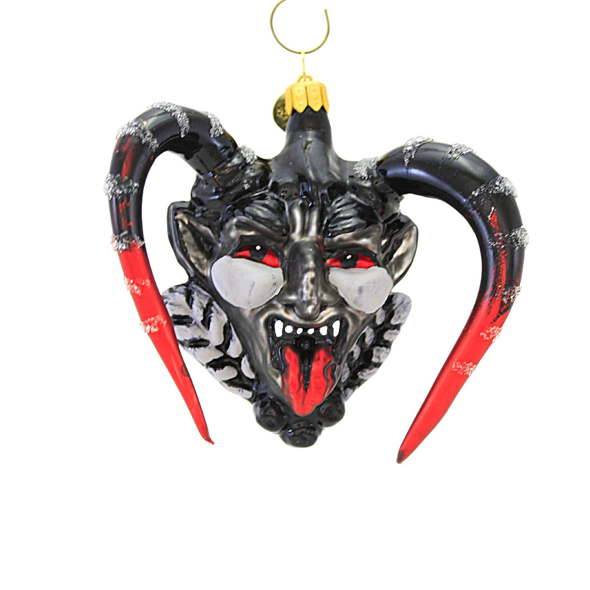 (60732) Black & Silver Faced Krampus