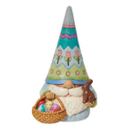 Jim Shore Sweet Easter Charmer - One Figurine 7 Inch, Resin - Gnome Basket Eggs Bunny 6012586 (60734)