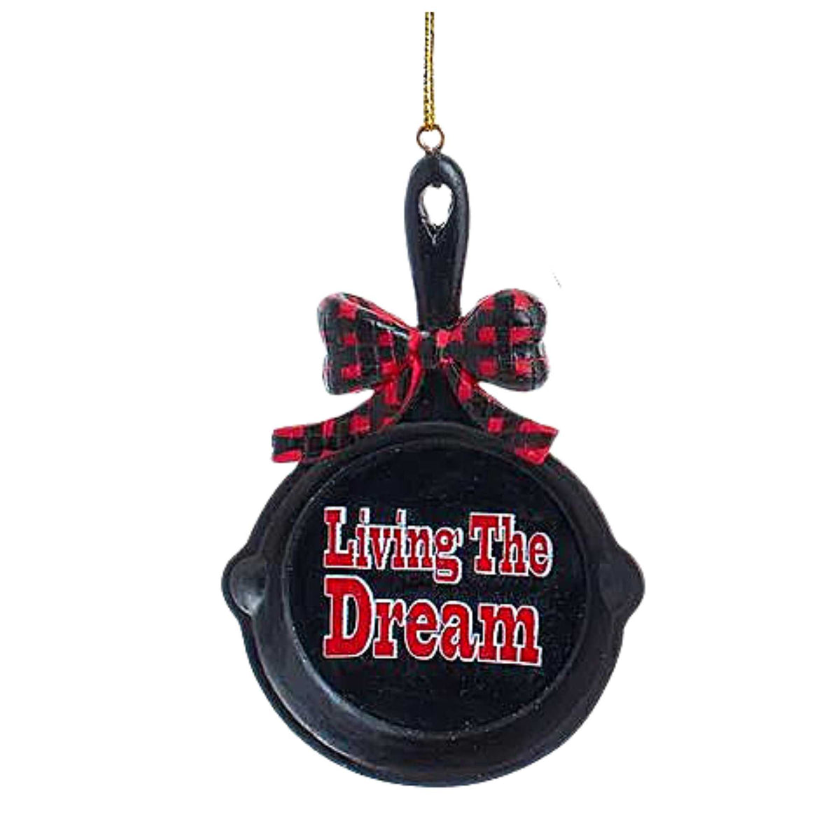 Kurt S. Adler Camping Pan With Saying Ornaments - - SBKGifts.com