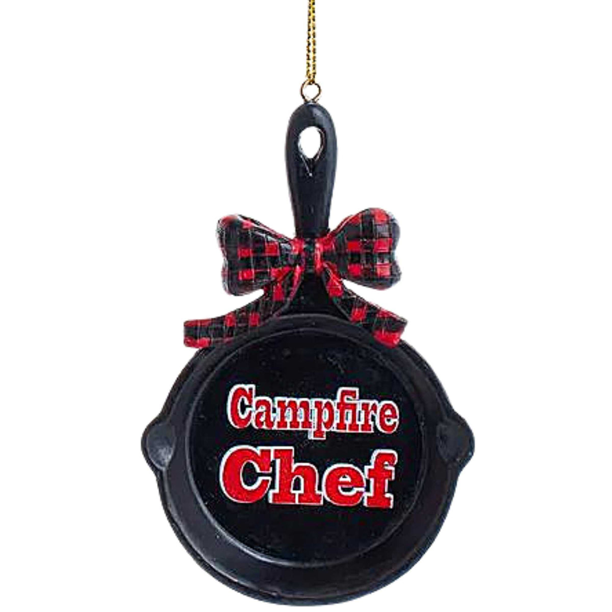 Kurt S. Adler Camping Pan With Saying Ornaments - - SBKGifts.com