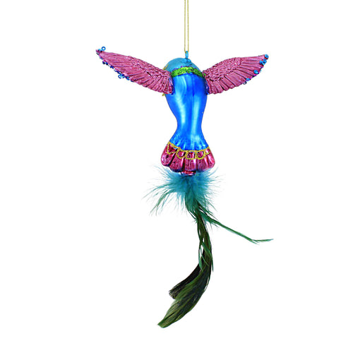 Hummingbird With Tail Ornament - - SBKGifts.com