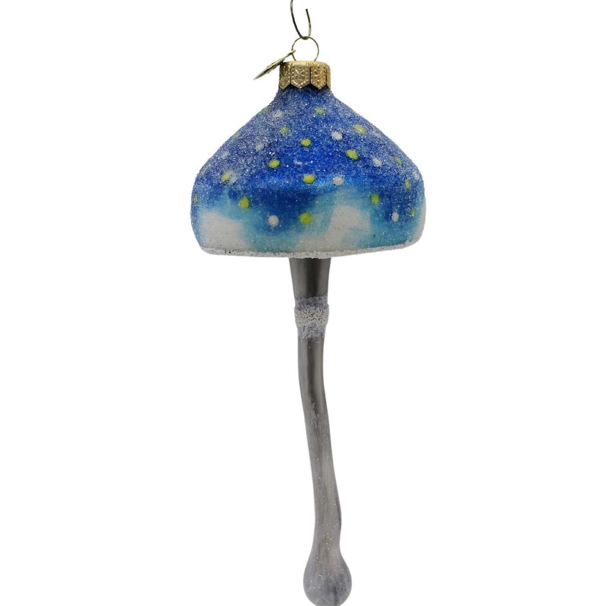 (60790) Blue & White Mushroom