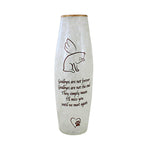 Stony Creek Best Friend Cat Pre Lit Vase - One Decorative Pre Lit Vase 12 Inch, Glass - Angel Feline Heart Poawprint Bgc9209 (60798)