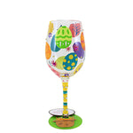 Lolita Glassware The Bunny's Booty - One Glass 8.75 Inch, Glass - Stemmed Wine Glass Eggs 6014638 (60843)