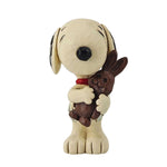 Enesco Snoopy Chocolate Bunny Mini - One Figurine 3 Inch, Polyresin - Bunny Peanuts 6014342 (60846)
