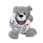 Ganz Love You To The Moon Bear - One Plush Teddy Bear 6.5 Inch, Polyester - Teddy Crescent Moon Hv9437 (60887)