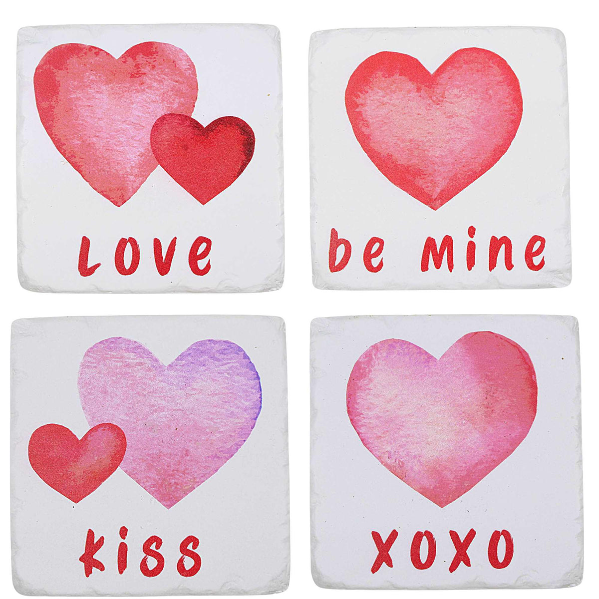 (60894) Heart Coasters