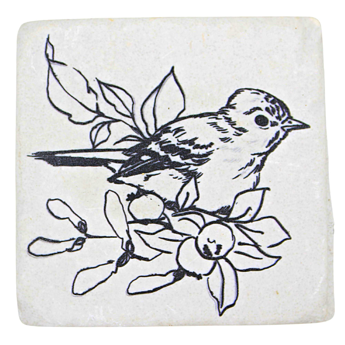 Ganz Bird With Flower Coaster Set - - SBKGifts.com