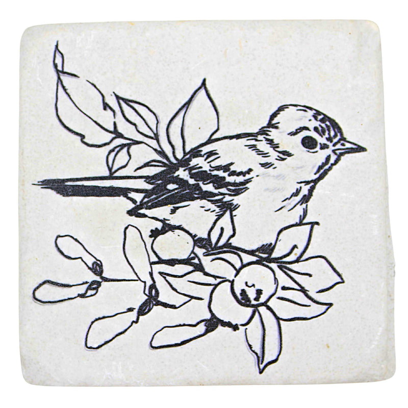 Ganz Bird With Flower Coaster Set - - SBKGifts.com