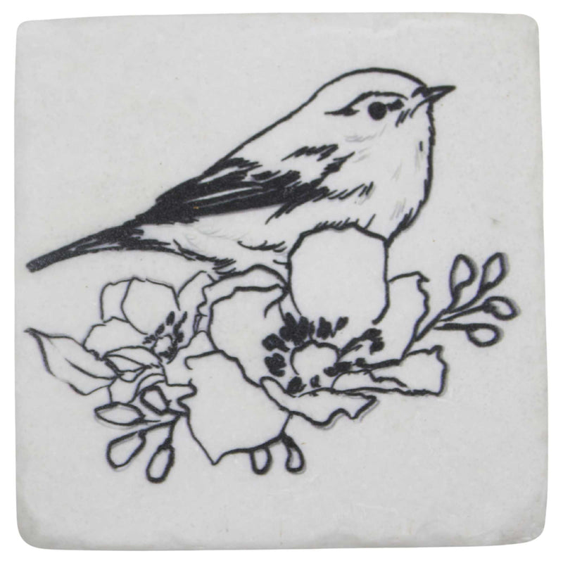 Ganz Bird With Flower Coaster Set - - SBKGifts.com