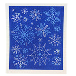 Abbott Allover Snowflakes Dishcloth - - SBKGifts.com