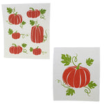 Abbott Pumpkins Dishcloths - Two Dishcloths 7.75 Inch, - Eco-Friendly 84Asd122 (60920)