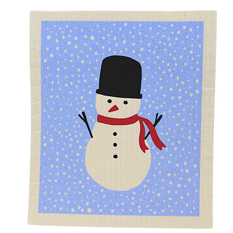 Abbott Square Hat Snowman Dishcloths - - SBKGifts.com