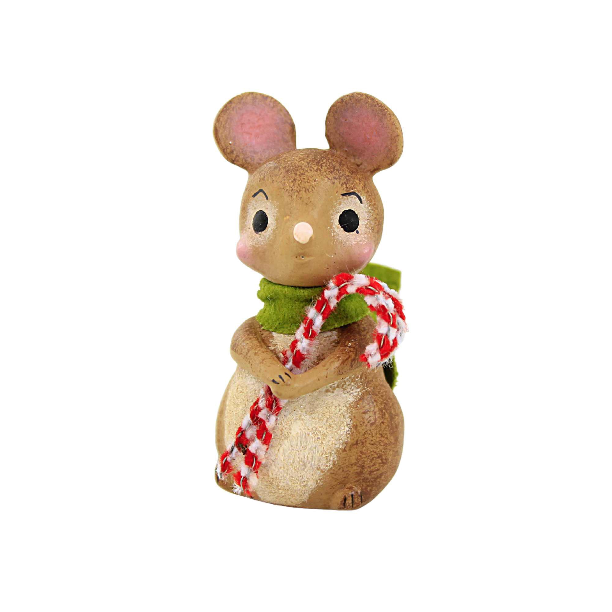 Little Mouse With Candy Canes - Thumbnail 5
