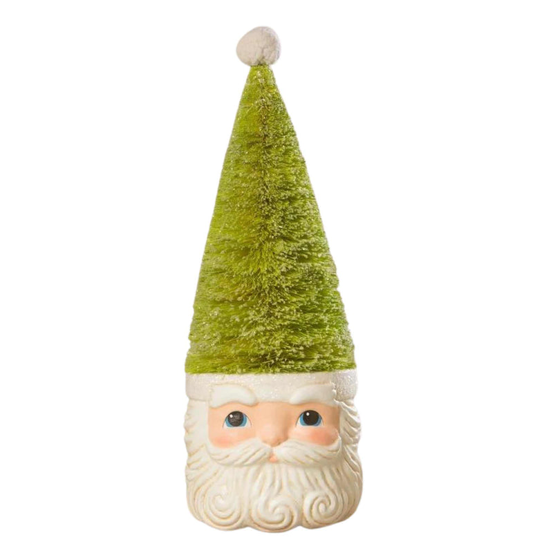 Bethany Lowe Bottle Brush Santa - One Figurine 11.75 Inch, Polyresin - Christmas Tl2365 (60935)