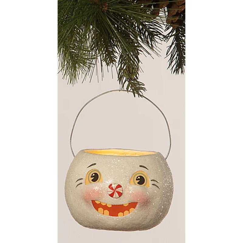Bethany Lowe Happy Snowman Bucket (Petite) - - SBKGifts.com