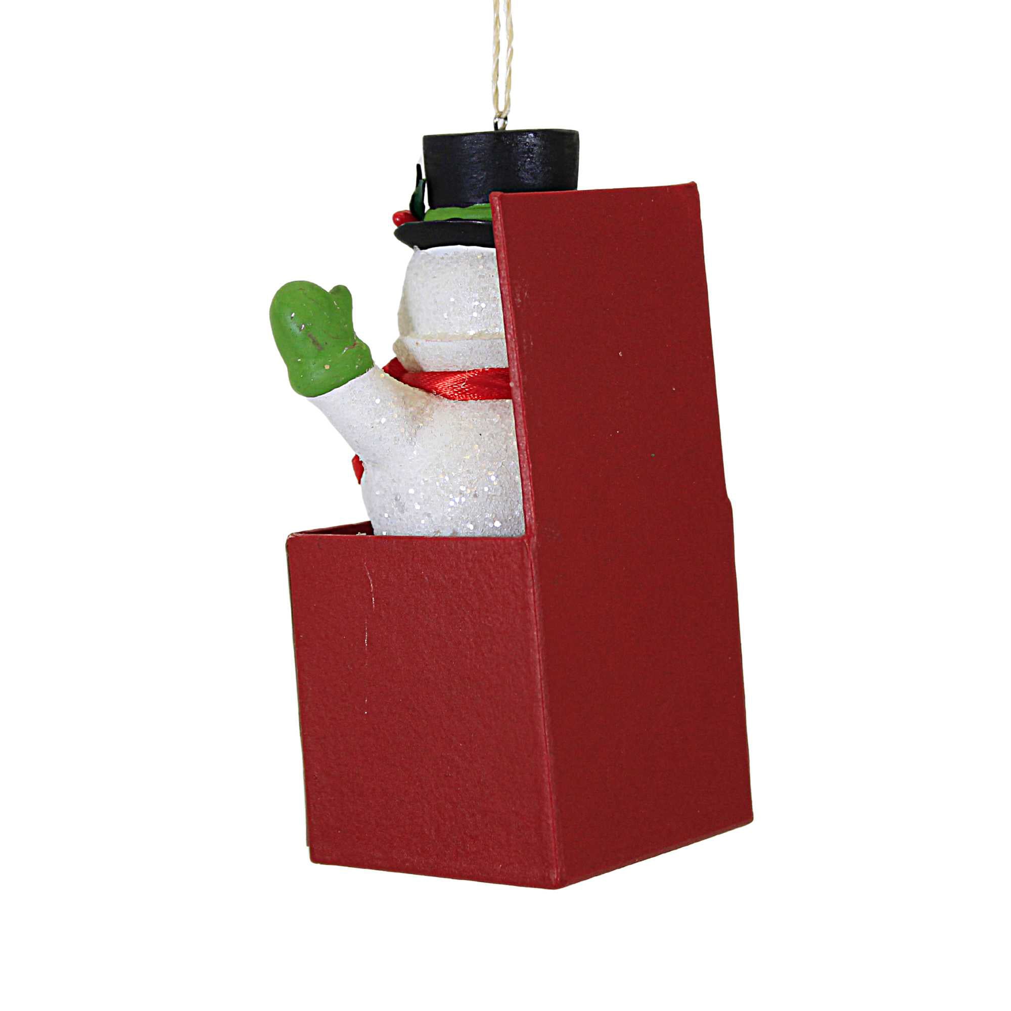 Bethany Lowe Frosty In The Box Ornament