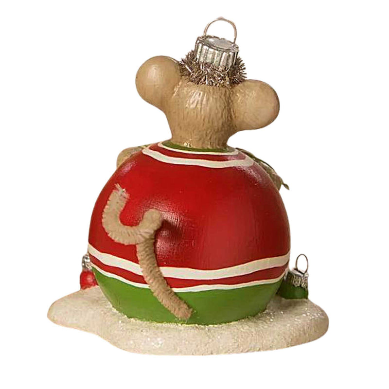 Bethany Lowe Nibbles In Ornament Figurine - - SBKGifts.com