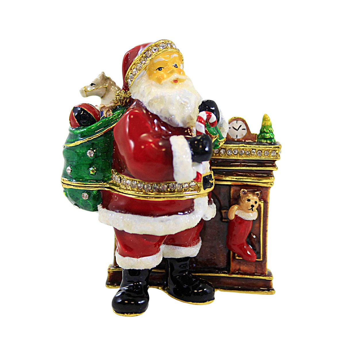 61021 Santa Fireplace Box 3469