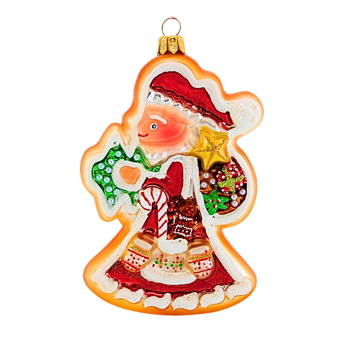 The Ornament King Cookie Santa - - SBKGifts.com