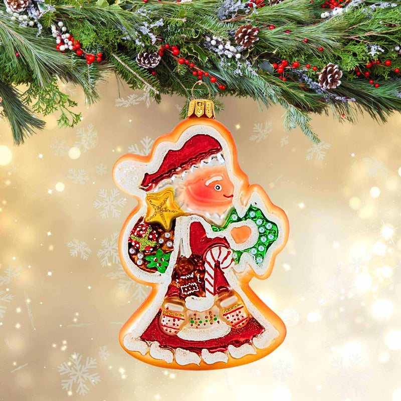 The Ornament King Cookie Santa - - SBKGifts.com