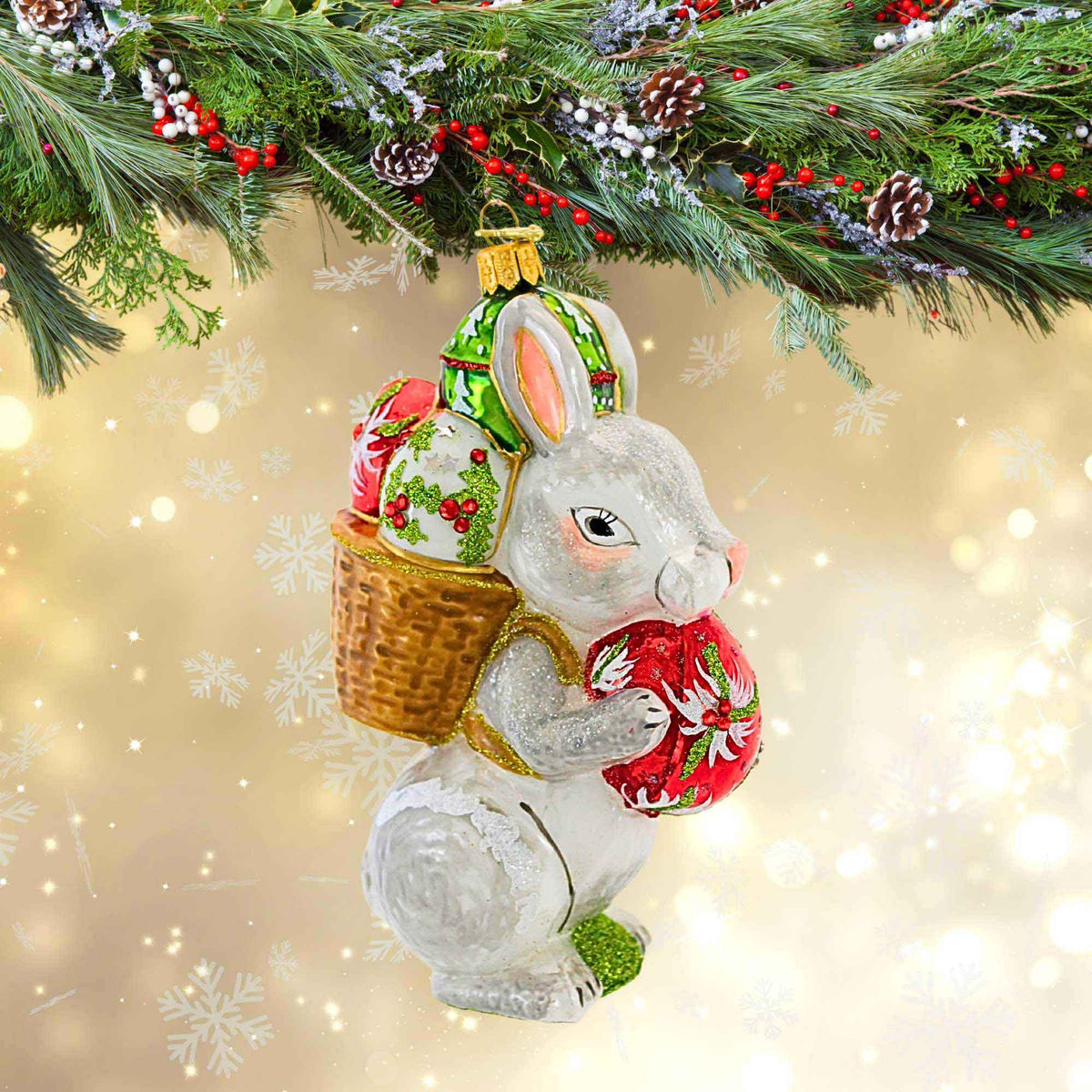 The Ornament King Bunnykins Christmas - - SBKGifts.com