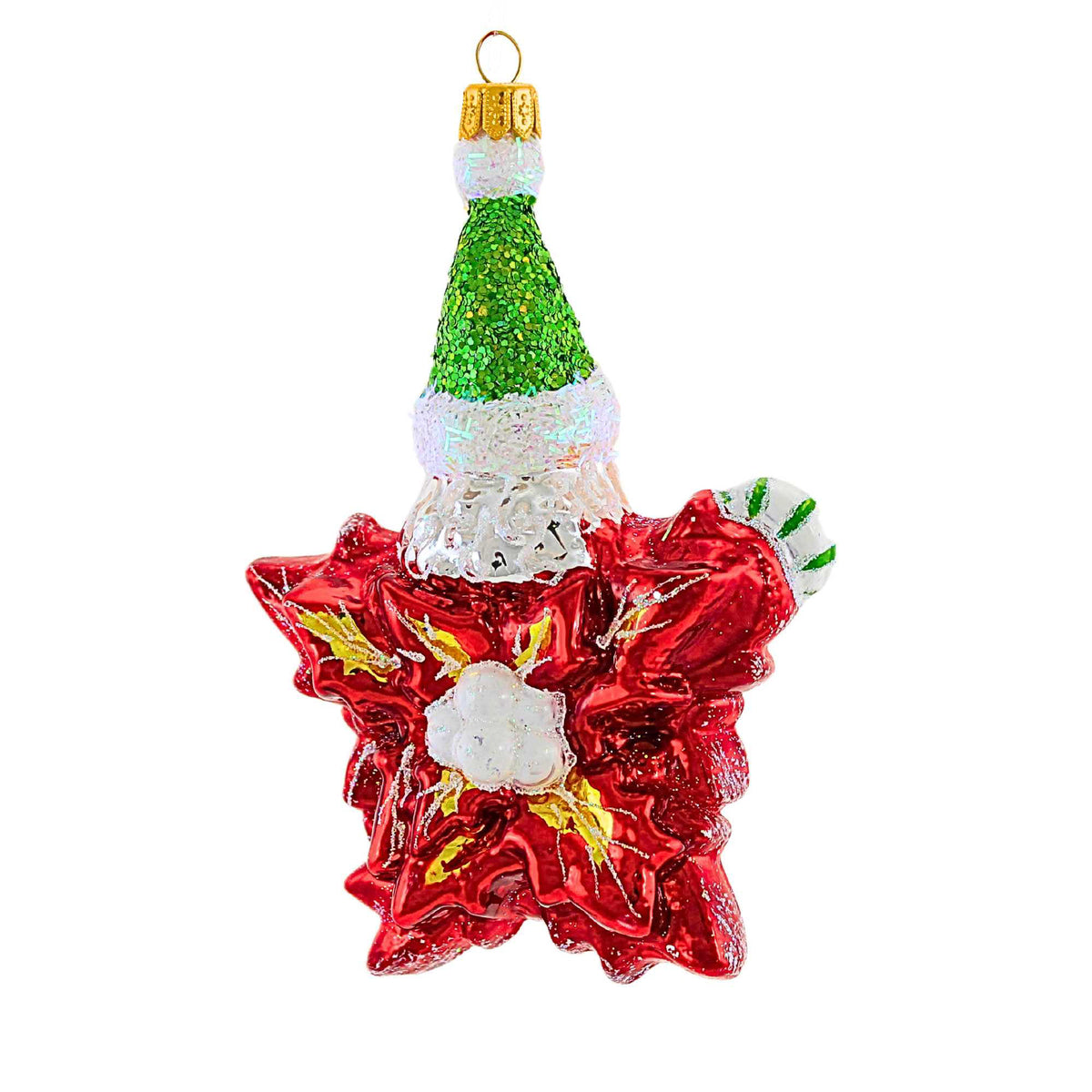 The Ornament King Poinsettia Star - - SBKGifts.com