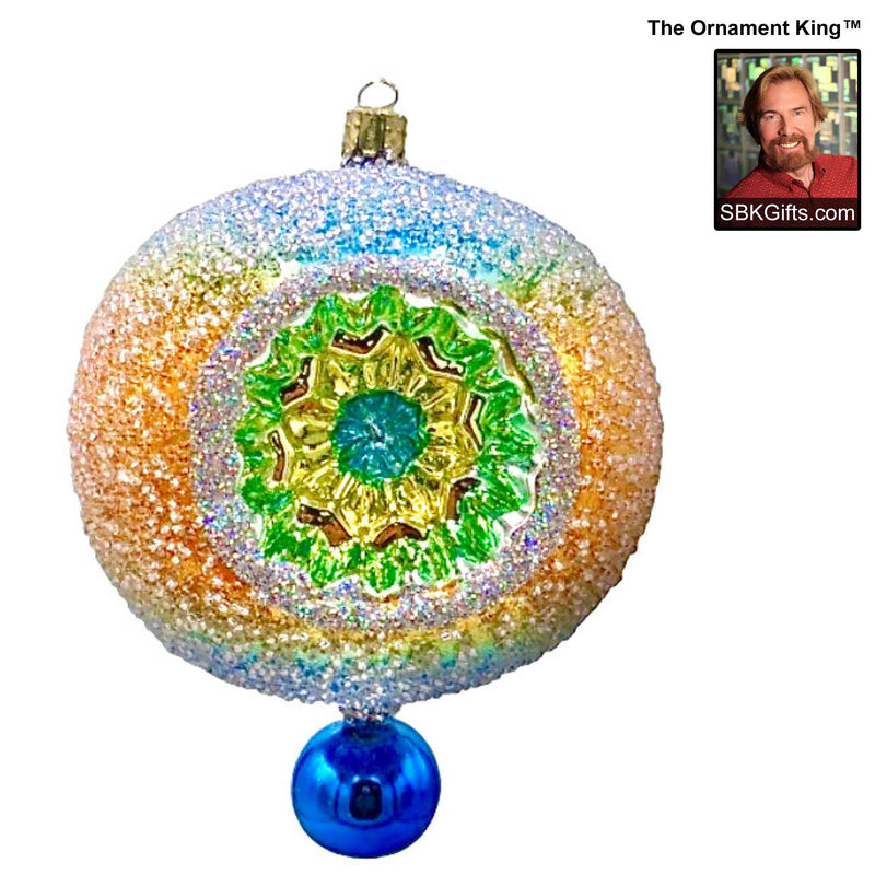 Preorder Hy 24 Merry Mystic Supreme - 1 Glass Ornament Inch, - Reflector Ball Drop 24 30015 Bl/Bl (61163)