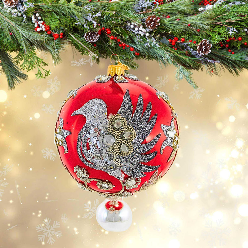 The Ornament King Ruby Tapestry - - SBKGifts.com