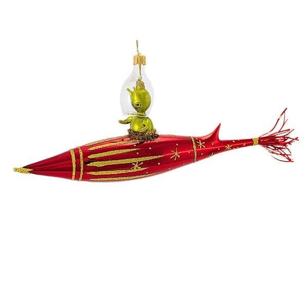 Heartfully Yours 4.25In Neptune Voomer, Glass, Alien Space