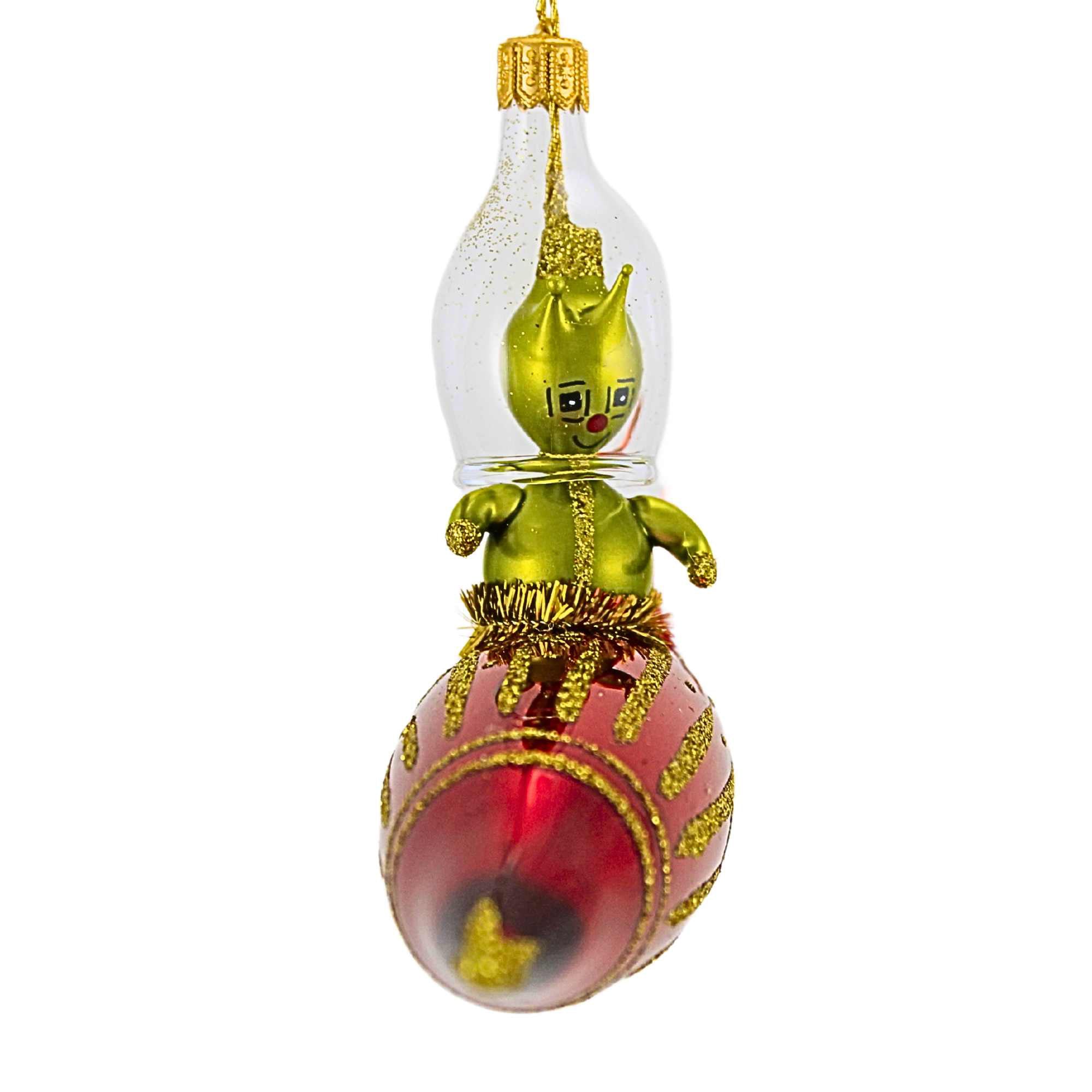 Heartfully Yours 4.25In Neptune Voomer, Glass, Alien Space
