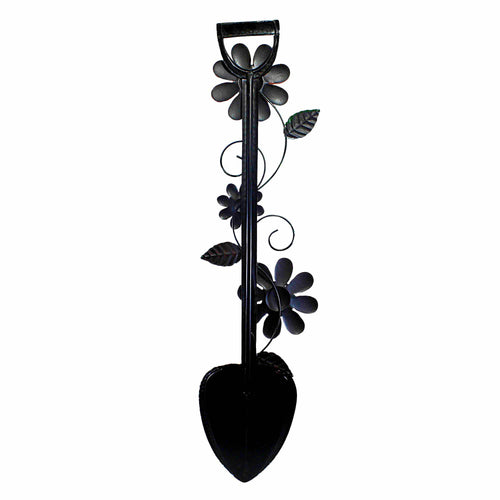 Home & Garden Shovel With Flowers Wall Hanger - - SBKGifts.com
